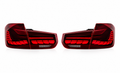 VLAND BMW M3 3 Series F30 F35 F80 Saloon 2012 - 2018 GTS OLED Smoked Tail Lights Plug and Play