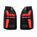 VLAND VW Transporter T5 T5.1 Caravelle 2015-2024 LED Smoked Tail Lights Plug and Play