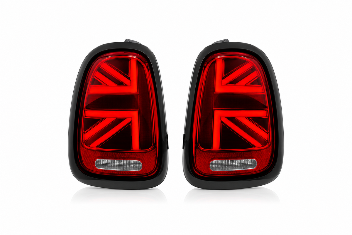 VLAND Mini Cooper F55 F56 F57 2014-2020 Red LED Taillights Plug and Play