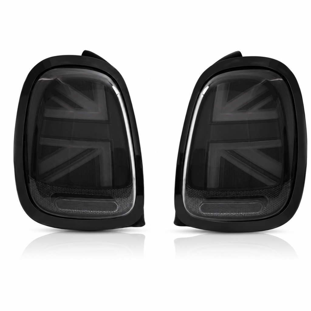 VLAND Mini Cooper F55 F56 F57 2014-2020 Smoked LED Taillights Plug and Play