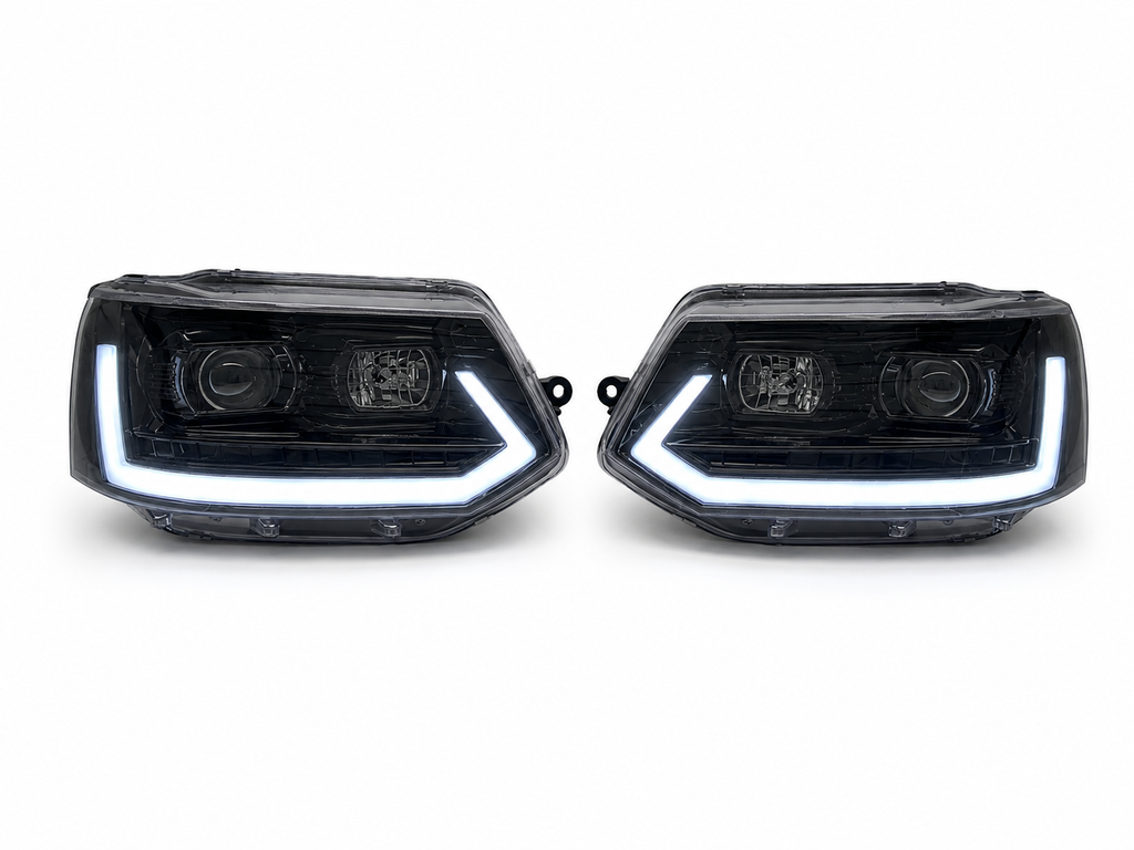 VW T5.1 Transporter 2010 - 2015 LED DRL Headlight Plug & Play