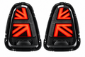 VLAND Union Jack LED Rear Lights Smoked Mini R56 R57 R58 R59 2007-2013 - Plug N Play