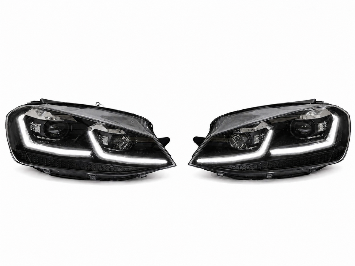 VLAND Plug and Play  LED Headlights for 2018–2021 VW Golf MK7.5