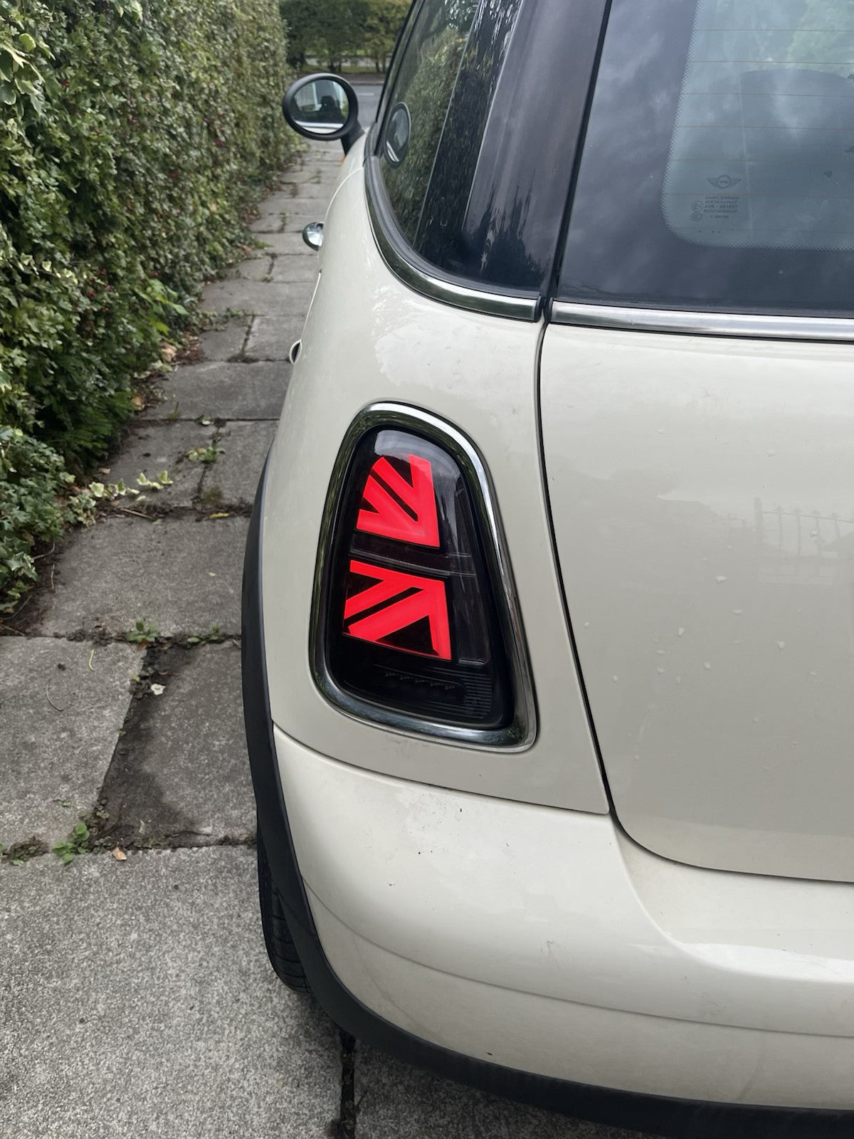 VLAND Union Jack LED Rear Lights Smoked Mini R56 R57 R58 R59 2007-2013 - Plug N Play