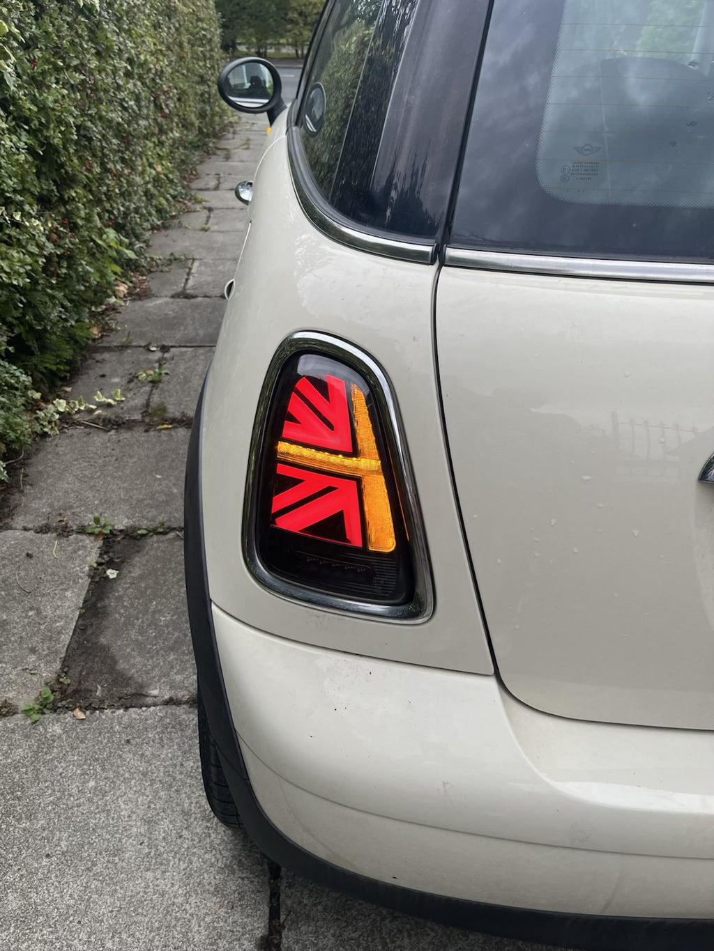 VLAND Union Jack LED Rear Lights Smoked Mini R56 R57 R58 R59 2007-2013 - Plug N Play